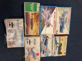 Collection of airplane models