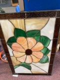 Stainglass flower wall hanging