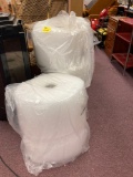 Five rolls of bubble wrap