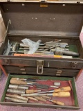 Machinist toolbox full of tools