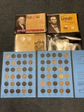 Coins, Lincoln penny design, first and last coin collection