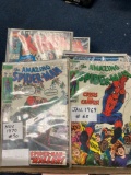 Spider-Man and x men comic books