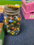 Jar of marbles