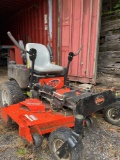 Ariens 52 inch zero turn mower, runs great, hours unknown