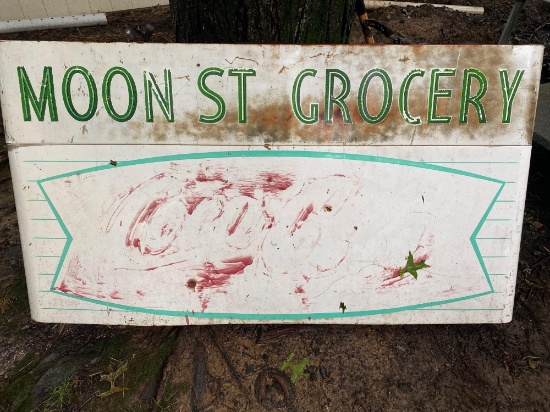 Moon St grocery Coca-cola sign