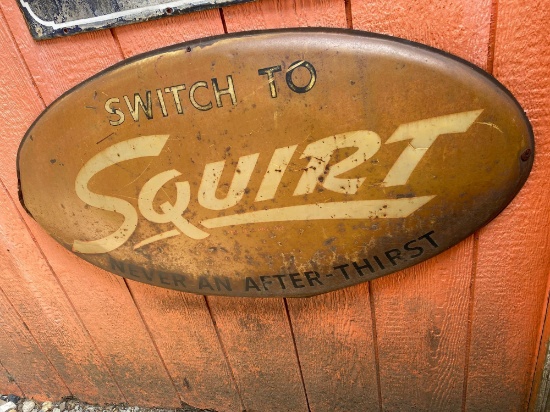 Squirt sign - 40 inches long