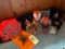 Massillon tiger memorabilia, jacket, hats, towel, decor items