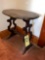 Oval top small table