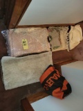 Assorted rugs, Browns blanket