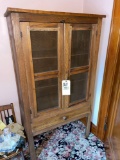 Antique pie safe with screen doors