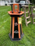 Massillon tigers themed light house approx. 4 ft. tall