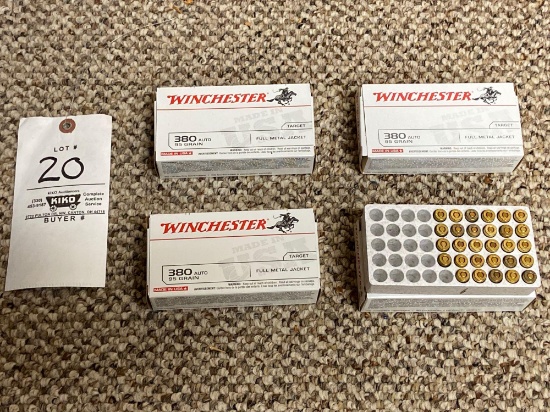 Winchester 380 Auto Ammo