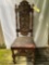 Early 1800's Jacobean style chair, 52