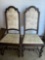 Pair of upholstered chairs.