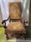 William & Mary style antique arm chair, 48