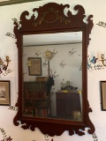 Chippendale style mirror, 46