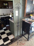 Old wrought iron style floor lamp, 65