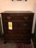 Antique four drawer chest