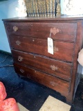 18th Century 4-drawer chest, 40