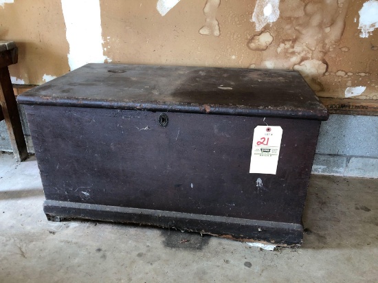 Antique blanket chest