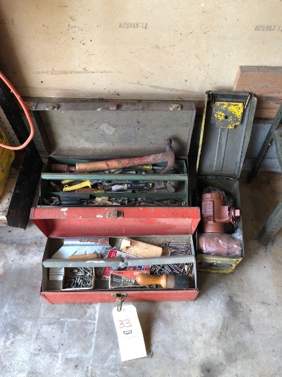 Toolboxes, large shutoff valves