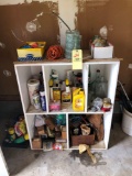 Garage cabinet w/ contents