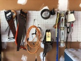 Hand tools, saws, hardware