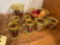 Apple pattern juice set with bowls
