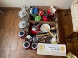 Canister sets, utensils, teapots