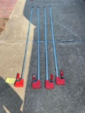 (4) Bessey Bar Clamps