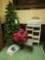 Christmas Tree, Artifical Flowers, Shelves