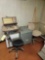 Office Chairs, File Cabinet, Old Table Saw and Heater
