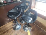 3 Salon Stools