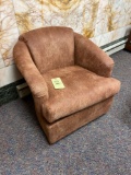 Upholstered Swivel Chair