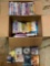(48) VHS movies, (7) CDs, Flutophone, (2) DVDs, (2) cassettes.