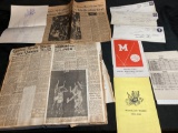 1957-'58 Massillon Tigers basketball scrapbook