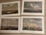 (4) Limited edition prints of 1834 Cleveland, each 13