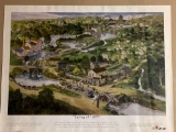 Poster of 1877 Ohio & Erie Canal in Akron Ohio, 18