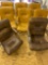 Set of eight swivel office chairs, bid times eight.