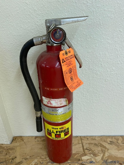 Fire extinguisher.