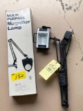 Magnifier lamp, adjustable lamp.