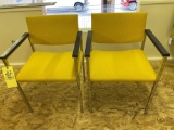 Pair Steelcase office chairs.