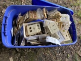 Tote of Electrical Wall Plates