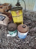 Oil Cans and Grease Pump