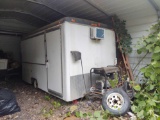 Concession Trailer w/ generator, Fridge, Hot Dog Roller and additional kitchen equipment 7 ft x 12ft