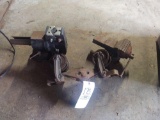 Two Vises and Cast Wheels