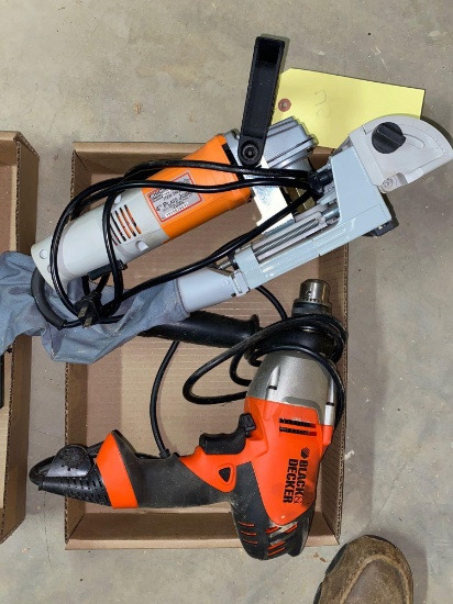 Black and decker drill - plate jointer