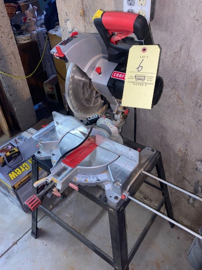 Craftsman power miter saw on stand - 10inch