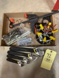 CCasters, Wrench set, air brush stand, clamp, hardware