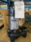 New tsurumi commercial sump pump.